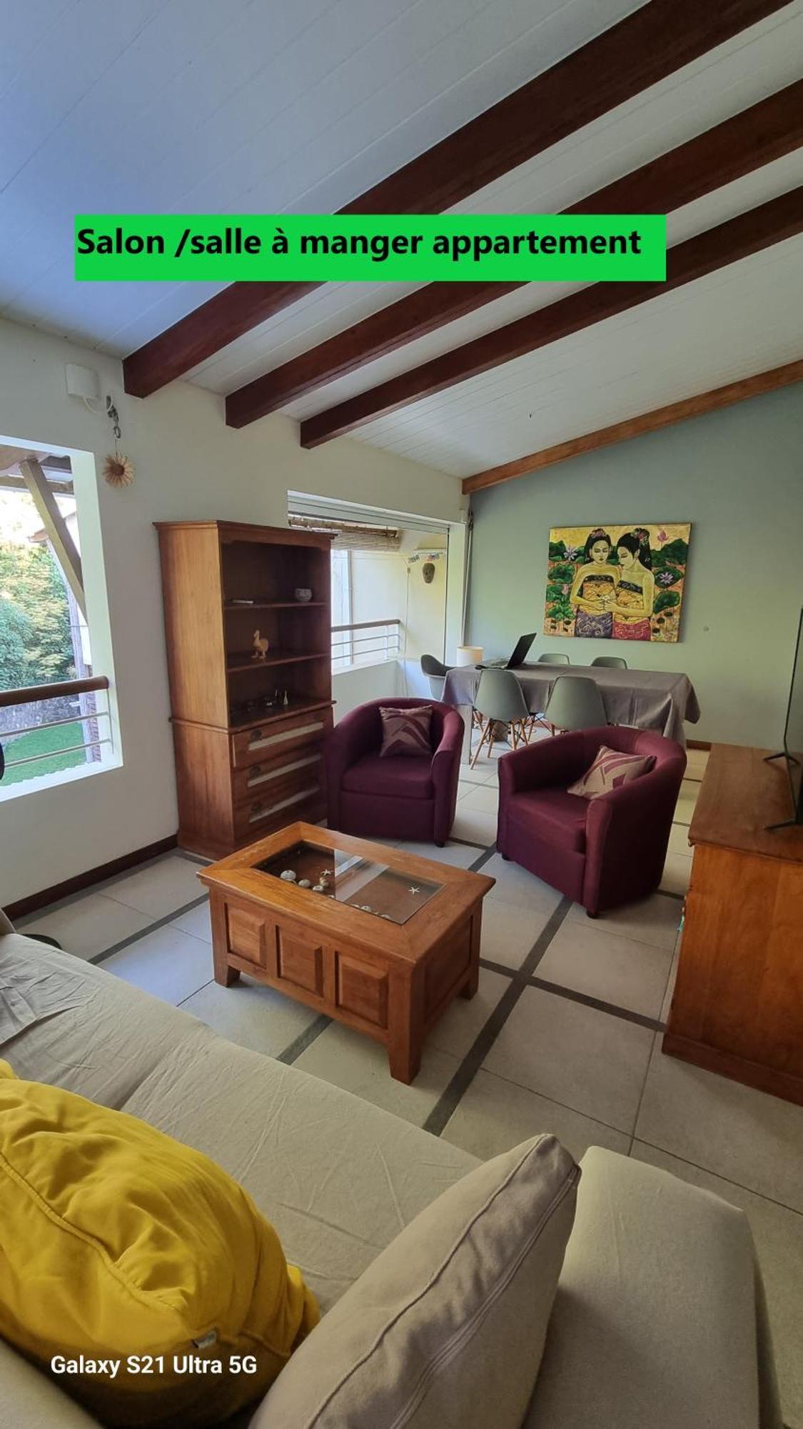 Appartement Jardin Aux Mille Senteurs à Bain Boeuf Extérieur photo
